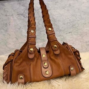 Chloe Silverado Brown Leather Shoulder Bag